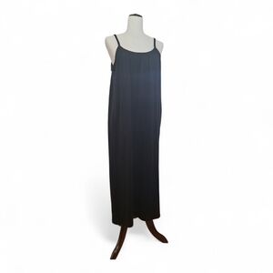 Eileen Fisher Organic Cotton Interlok Cami Sleep Dress Size XS NWT